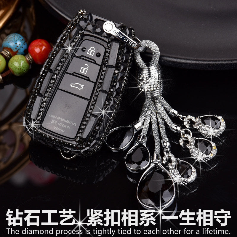 Suitable For Toyota Camry Prado Asian Dragon Yize Highlander Raling Corolla Keychain Shell Cover